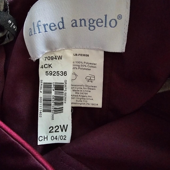 Strapless Purple Dress - Picture 5 of 5